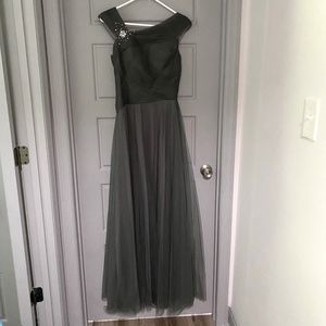 JJ's House Gray Floor Length Dress